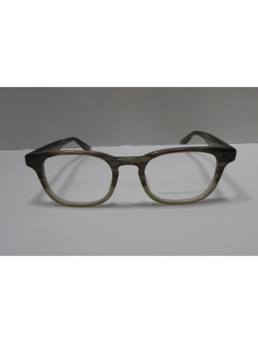 Barton Perreira Eyeglasses Gray Neville Rectangular Rounded 48-21-143